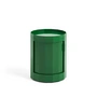 HAY - Facet Cabinet with feet and castors, low, spinach green