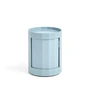 HAY - Facet Cabinet with feet and castors, low, misty blue