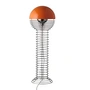 Verpan - Wire Floor lamp Ø 40 cm, chrome / orange