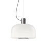 Flos - Bellhop S2 Glass pendant light, bright aluminum
