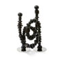 Pols Potten - Beads Candle holder, black