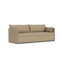 Audo - Offset sofa bed, 3-seater, beige ( Audo Bouclé 02)