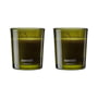 Meraki - Scented candle, Ø 6 cm, Lavender rain (set of 2)