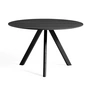 HAY - Copenhague CPH20 2. 0 Table Ø 120 cm, black lacquered oak