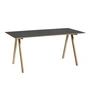HAY - Copenhague CPH10 2. 0 Table, 160 x 80 cm, lacquered oak / black
