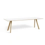 HAY - Copenhague CPH30 2. 0 Dining table 250 x 90 cm, lacquered oak / white laminate