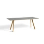 Hay - Copenhague CPH30 2.0 Dining table 200 x 90 cm, oak lacquered / linoleum gray