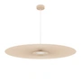 Hartô - Carmen LED pendant light L, Ø 120 cm, golden sand (RAL 1015)