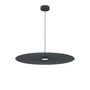 Hartô - Carmen LED pendant light M, Ø 90 cm, slate gray (RAL 7016)