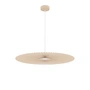 Hartô - Carmen LED pendant light M, Ø 90 cm, golden sand (RAL 1015)