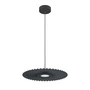 Hartô - Carmen LED pendant light light S, Ø 50 cm, slate gray (RAL 7016)