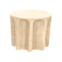 Pulpo - Chouchou stool / side table, round, Ø 55 x H 45 cm, sand