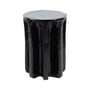 Pulpo - Chouchou stool / side table, round, Ø 39 x H 57 cm, black