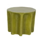 Pulpo - Chouchou stool / side table, round, Ø 55 x H 45 cm, green