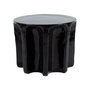 Pulpo - Chouchou stool / side table, round, Ø 55 x H 45 cm, black