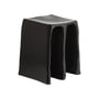 Pulpo - Chouchou stool / side table, H 43 cm, black