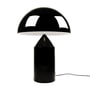 Oluce - Atollo table lamp 233, black RAL 9005 / inside white RAL 9003