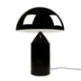 Oluce - Atollo table lamp 239, black RAL 9005 / inside white RAL 9003