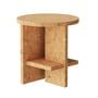 NINE - Tee Side table round Ø 40 cm, natural cork