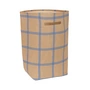Nobodinoz - Vibes storage basket, large, brown / blue