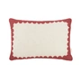 Nobodinoz - Vibes cushion L, 45 x 30 cm, carmine red