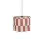 Nobodinoz - Vibes lampshade, Ø 20 cm, linen, maroon