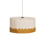 Nobodinoz - Vibes lampshade, Ø 40 cm, linen, mustard