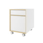 Müller Small Living - Bridge container, door hinge right, white