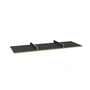 Müller Small Living - Bridge lower shelf for desk, black matt