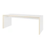 Müller Small Living - Bridge One bench, white