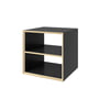 Müller Small Living - Vertiko Dice side table, black matt