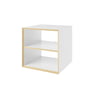 Müller Small Living - Vertiko Dice side table, white