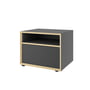 Müller Small Living - Vertiko small chest of drawers with large drawer at the bottom, anthracite