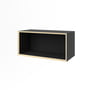 Müller Small Living - Vertiko Fourteen shelf unit, black matt