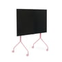 Pedestal - Moon Rollin' TV stand, 40 - 70 inch, bubble gum