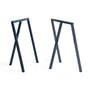 HAY - Loop table trestles Stand Frame, deep blue (2 pieces)