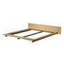 OUT Objekte unserer Tage - Faro bed Large, with headboard, 180 x 200 cm, solid waxed oak