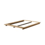 OUT Objekte unserer Tage - Faro Medium bed, 160 x 200 cm, solid waxed oak