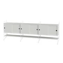 String - Sideboard, 240 x 85 x 30 cm, white / white