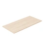 Moebe - Lid for storage box, 28 x 60 cm, oak / warm gray