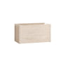 Moebe - Storage box, oak / warm gray