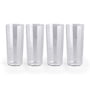 HAY - Angle Glass, tall, clear (set of 4)
