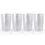 HAY - Angle Glass, large, clear (set of 4)