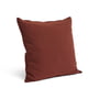 HAY - Linen Cushion, 50 x 50 cm, iron red