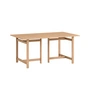 Moebe - Dining table, 90 x 160 cm, natural oak