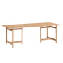 Moebe - Dining table, 90 x 220 cm, natural oak