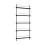 Moebe - Newspaper rack, 85 x 180 cm, black