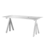 String - Works Desk, white, table top 160 x 78 cm