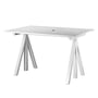 String - Works Desk, white, table top 120 x 78 cm