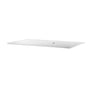 String - Works Table top, white, 140 x 78 cm